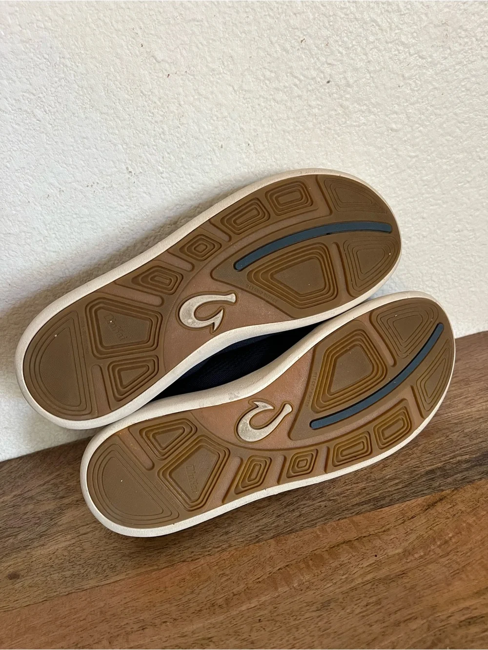 Olukai Moku Pae Men’s Breathable Boat Blue Shoes Size 10.5